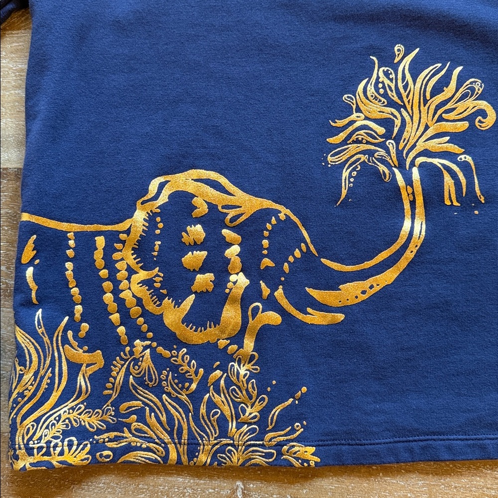 Lilly Pulitzer Cosy Elephant Popover - Picture 4 of 7